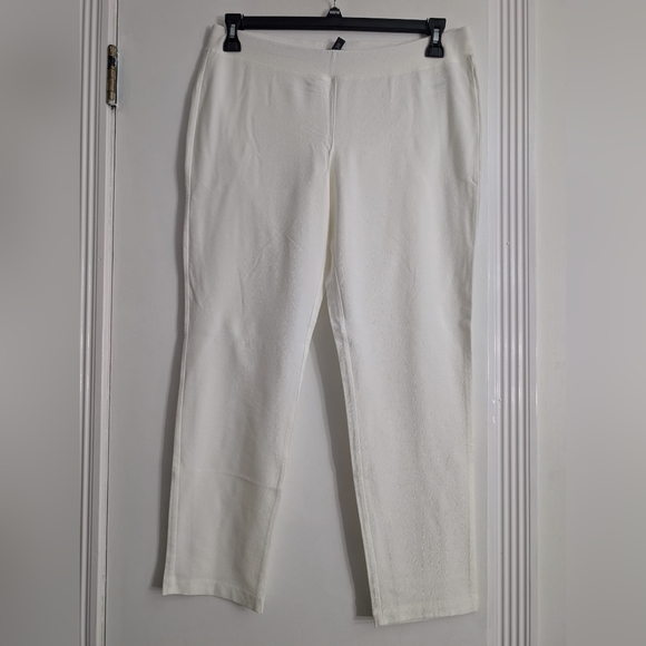 Eileen Fisher Washable Crepe Slim Pant Size M EUC - Picture 3 of 8
